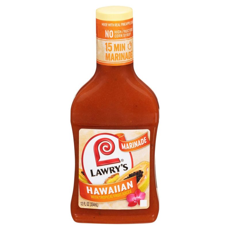 Lawry's Hawaiian With Tropical Fruit Juices Marinade, 12 oz