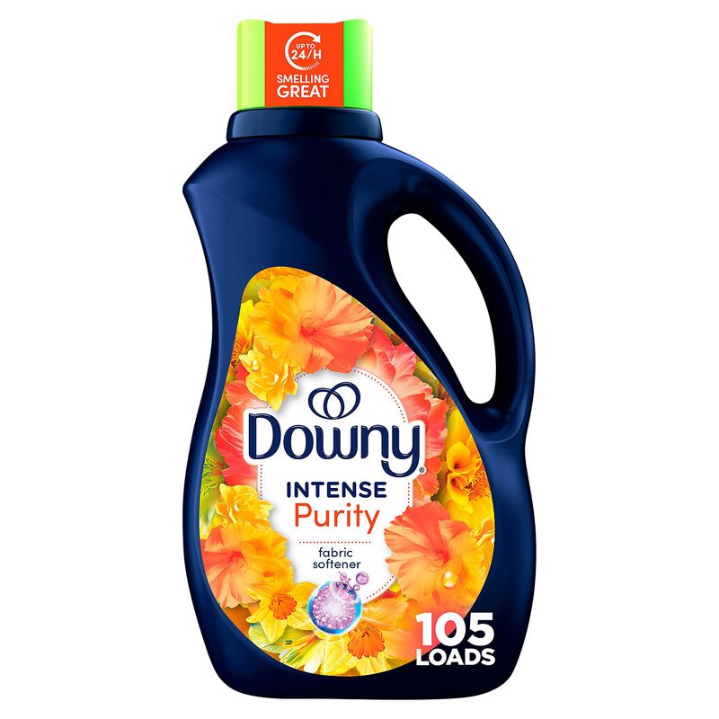 Downy Intense Purity Fabric Softener, 105 medium loads, 77 fl oz