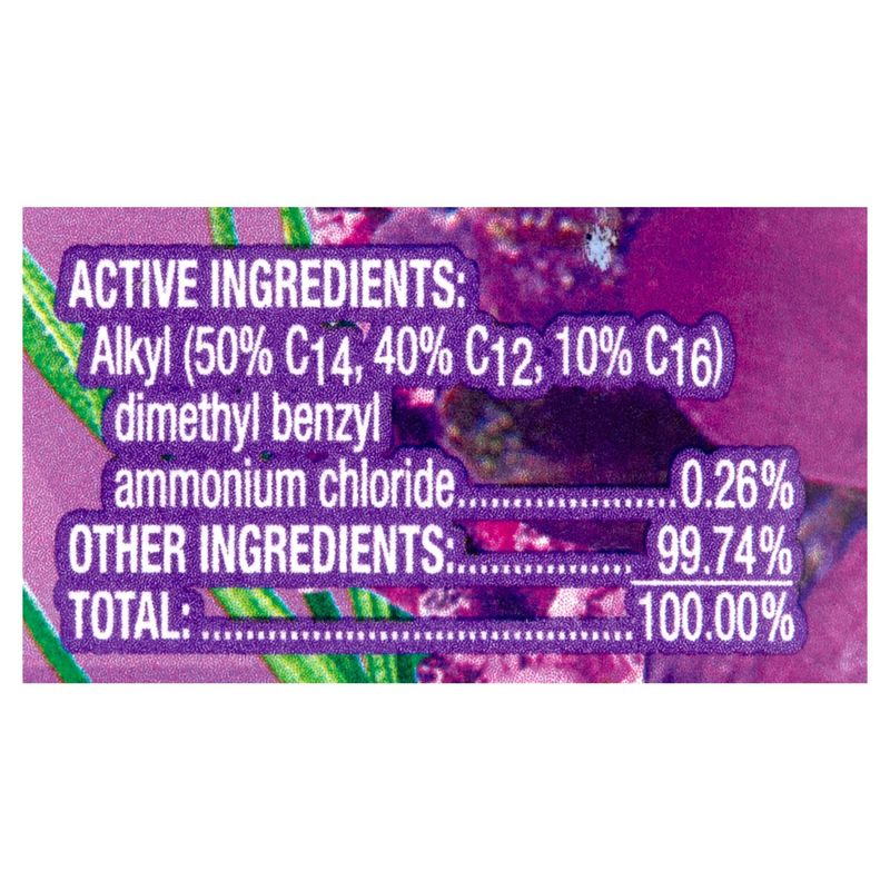 Lysol Lavender &amp; Cotton Blossom Scent Disinfecting Wet Wipes, 80 count, 16.7 oz