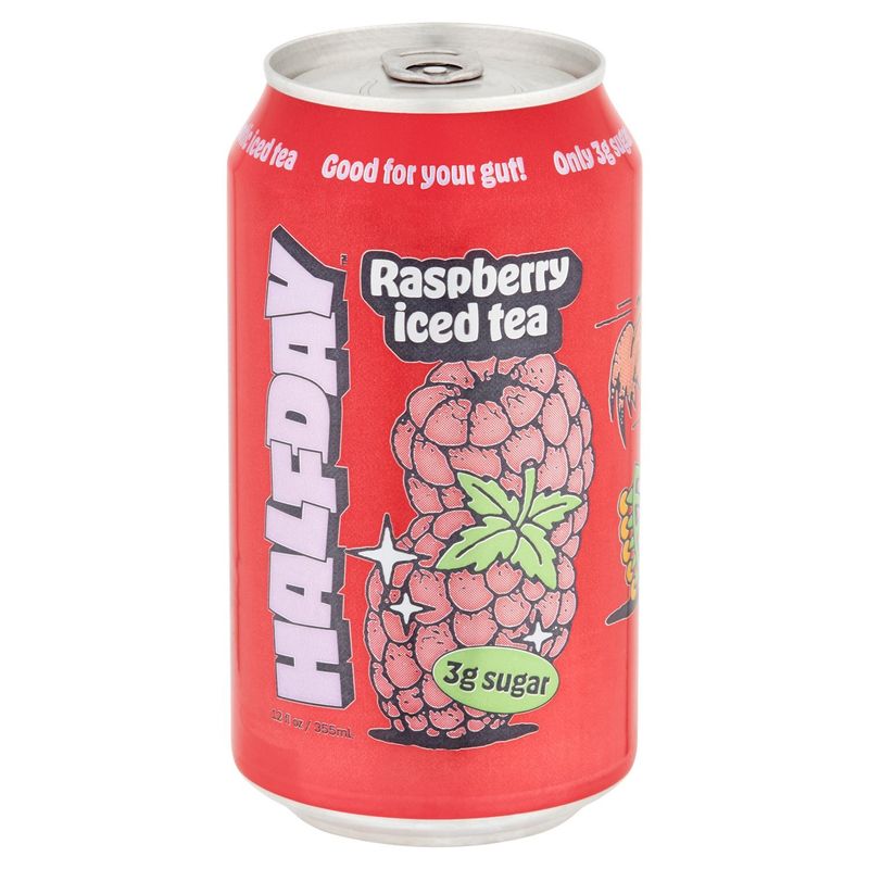 Halfday Raspberry Iced Tea, 12 fl oz