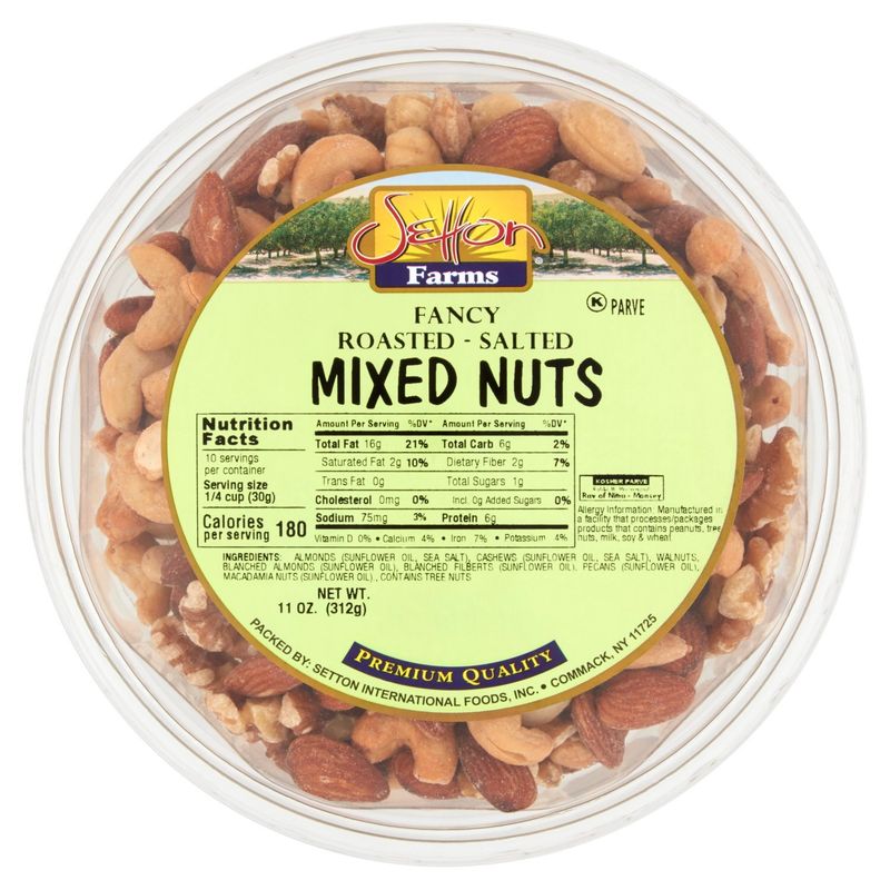 Setton Farms Fancy Roasted - Salted Mixed Nuts, 11 oz