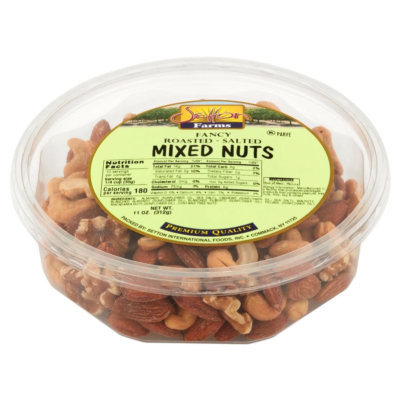 Setton Farms Fancy Roasted - Salted Mixed Nuts, 11 oz