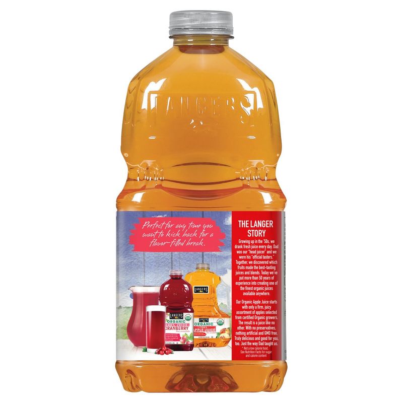 Langers Organic Apple Juice, 64 fl oz