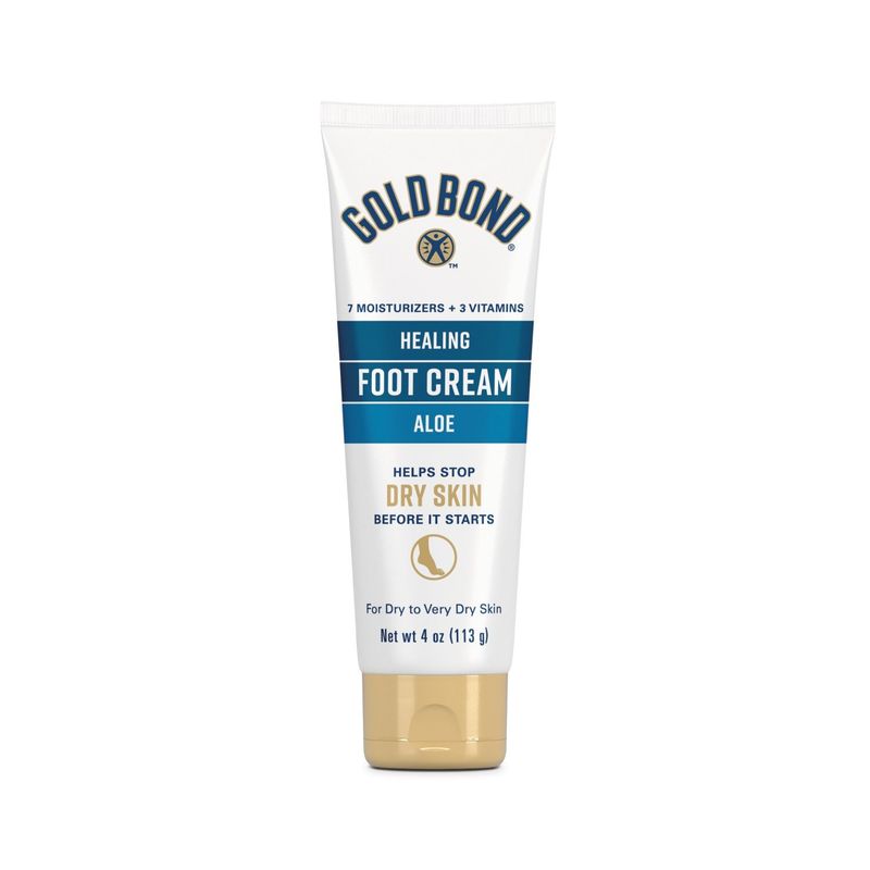 Gold Bond Healing Aloe Foot Cream. 4 oz