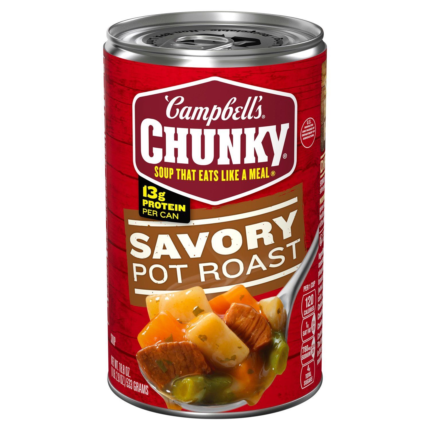 Campbell's Chunky Savory Pot Roast Soup, 18.8 oz