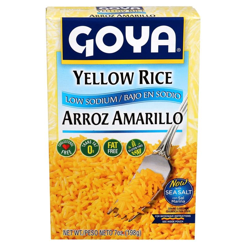 Goya Low Sodium Yellow Rice, 7 oz