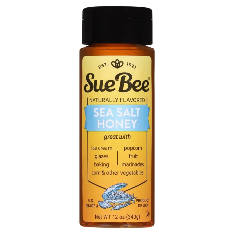 Sue Bee Sea Salt Honey, 12 oz