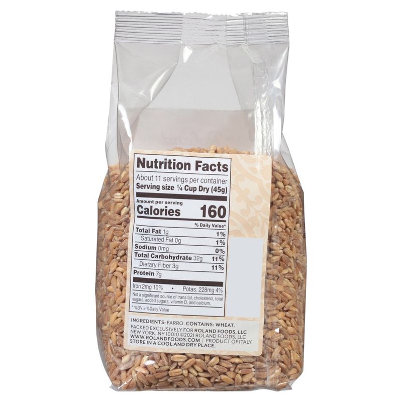 Roland Pearled Italian Farro, 17.6 oz