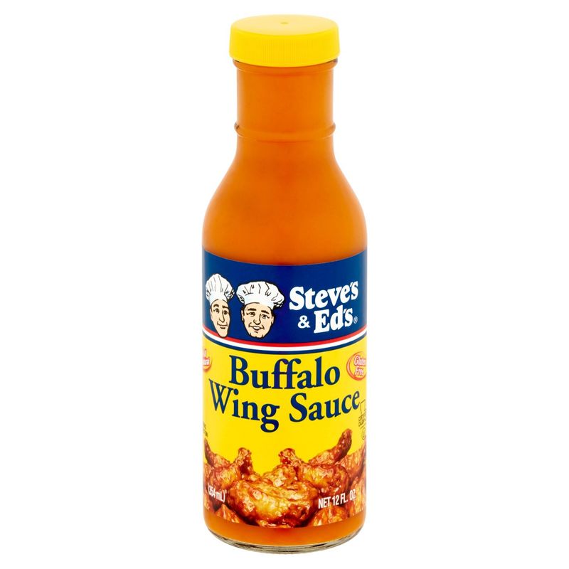Steve's &amp; Ed's Buffalo Wing Sauce, 12 fl oz