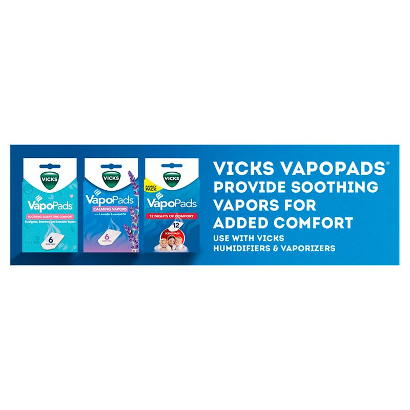 Vicks VapoPads Refill Pads Family Pack, 12 count