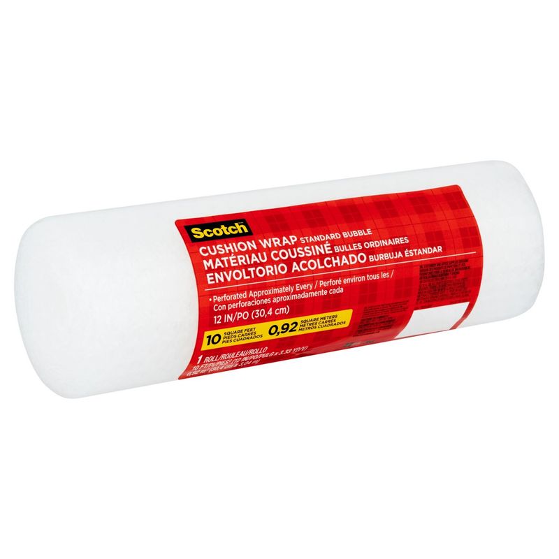 Scotch™ Cushion Wrap, 12 in. x 10 ft., 1 Roll/Pack