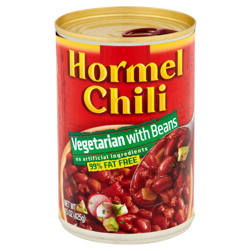 Hormel Chili Vegetarian with Beans, 15 oz