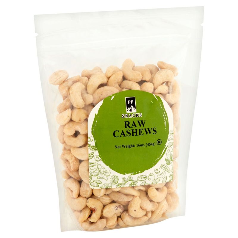 PF Snacks Raw Cashews, 16 oz