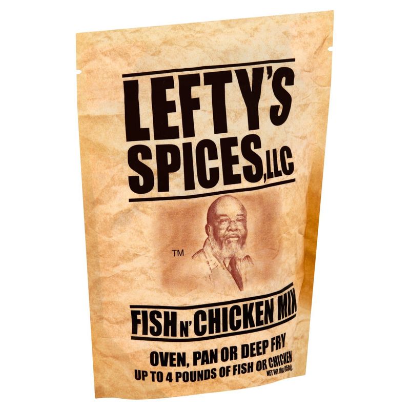 Lefty's Spices, LLC Fish 'n Chicken Mix, 16 oz