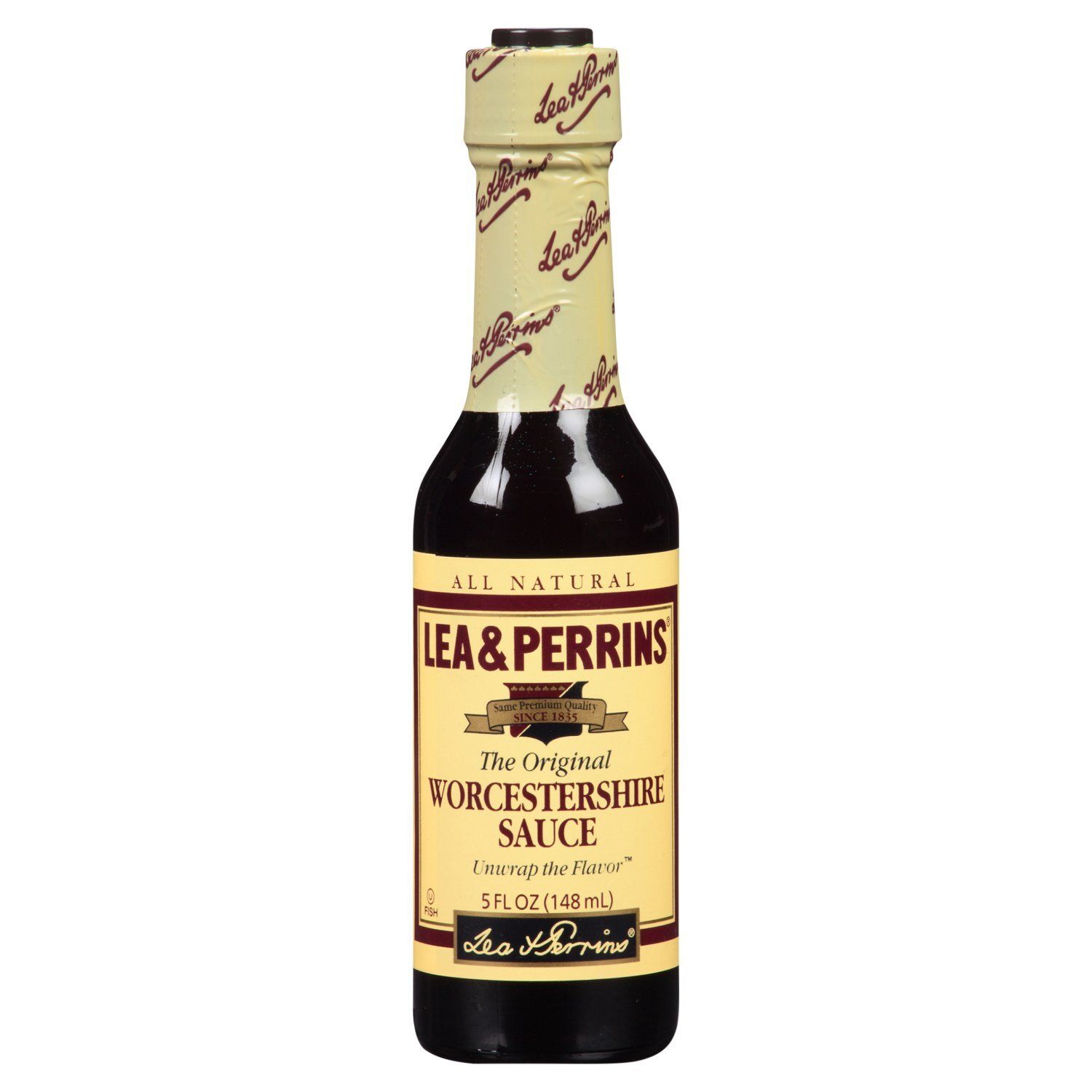 Lea &amp; Perrins The Original Worcestershire Sauce, 5 fl oz Bottle