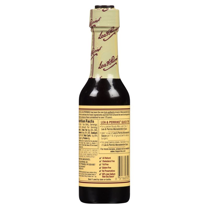 Lea &amp; Perrins The Original Worcestershire Sauce, 5 fl oz Bottle