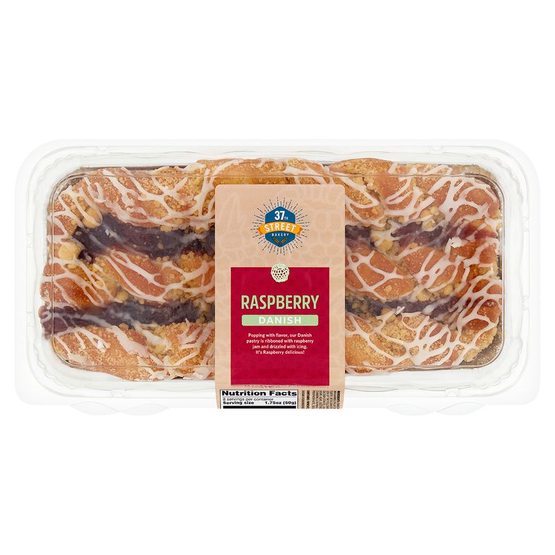 37th Street Bakery Raspberry Danish, 14 oz