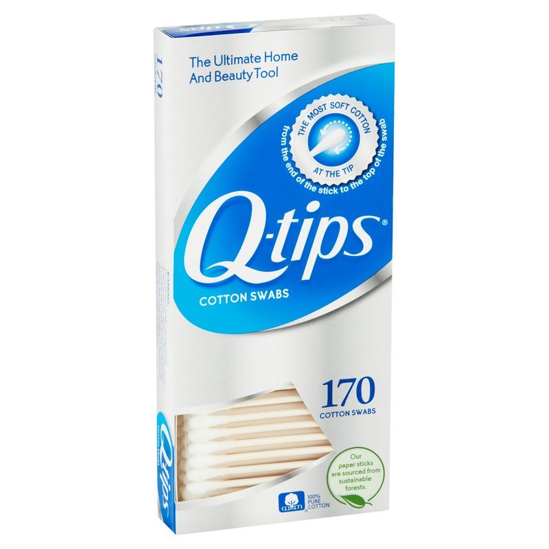Q-tips Cotton Swabs, 170 count