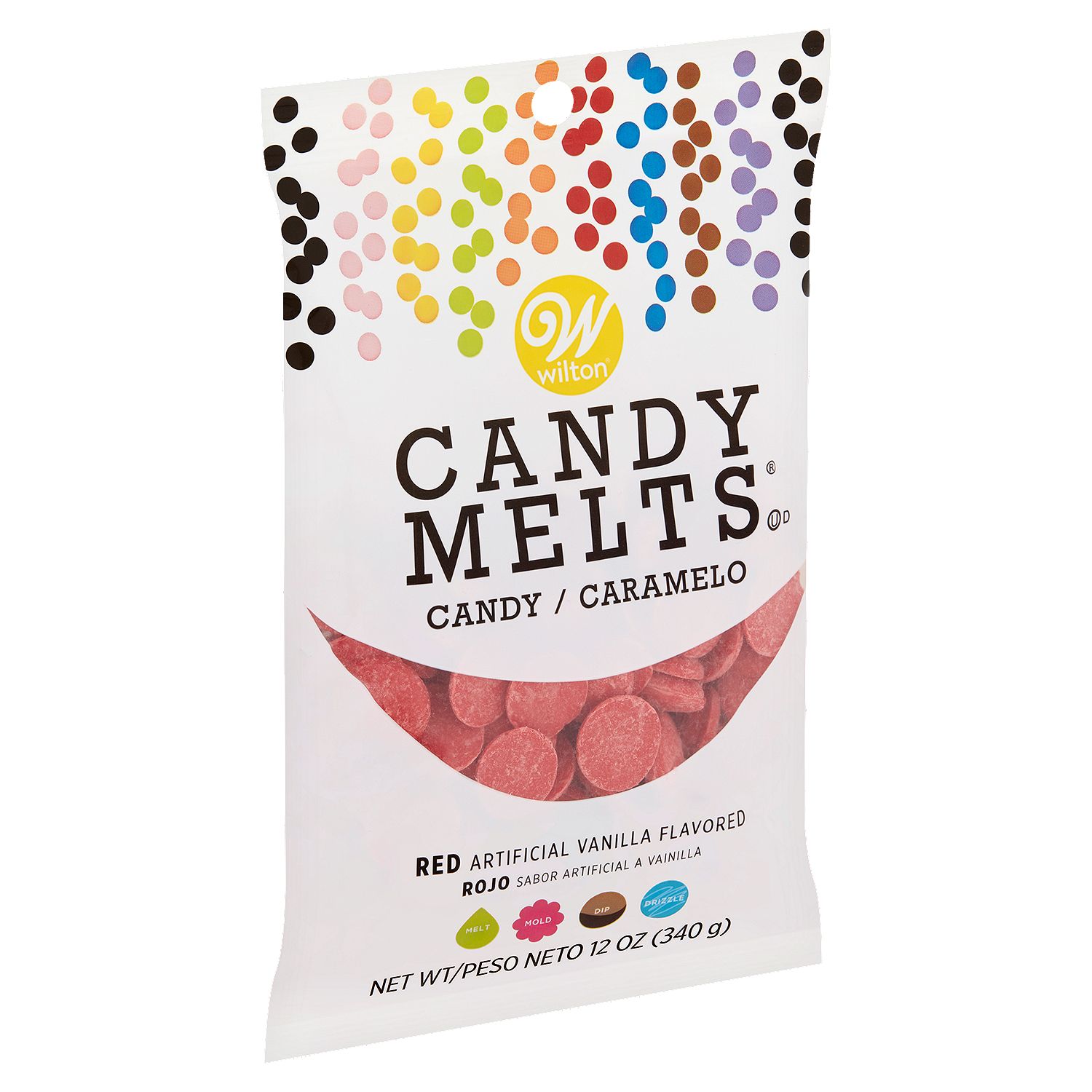 Wilton Candy Melts Red Candy, 12 oz