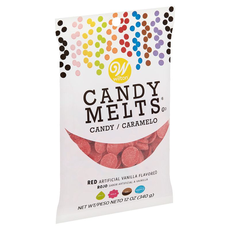 Wilton Candy Melts Red Candy, 12 oz