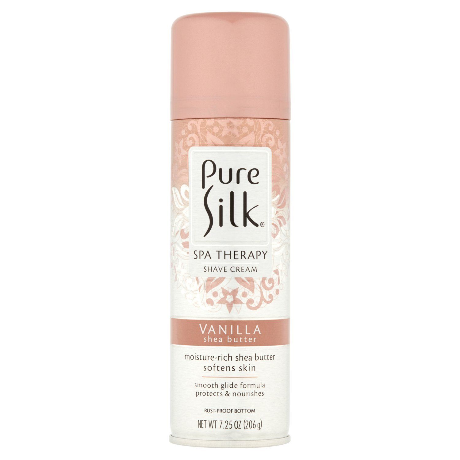 Pure Silk Vanilla Shea Butter Spa Therapy Shave Cream, 7.25 oz