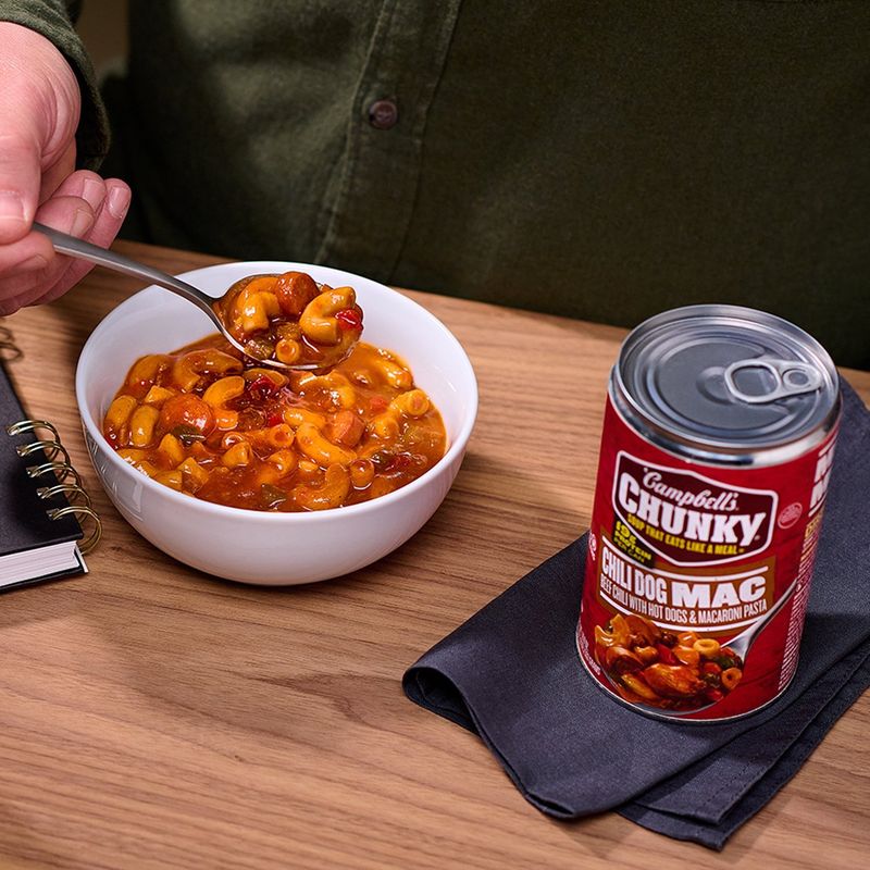 Campbell's Chunky Chili Dog Mac Soup, 18.8 oz