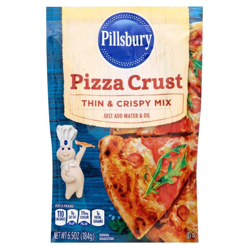 Pillsbury Thin &amp; Crispy Pizza Crust Mix, 6.5 oz