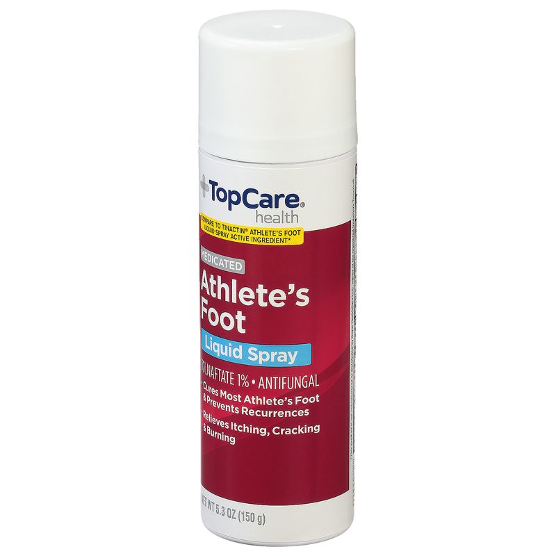 TopCare Foot Spray Tolnaftate Antifungal Liquid, 5 oz