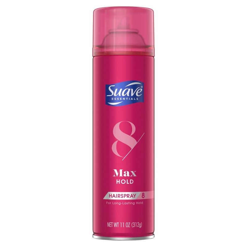 Suave Essentials 8 Max Hold Hairspray, 11 oz