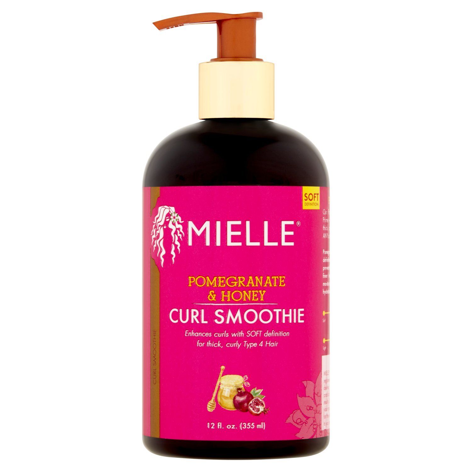 Mielle Pomegranate &amp; Honey Curl Smoothie, 12 fl oz