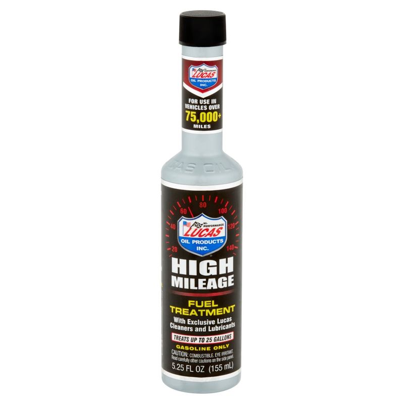 Lucas Oil Products Inc. High Mileage Fuel Treatment, 5.25 fl oz