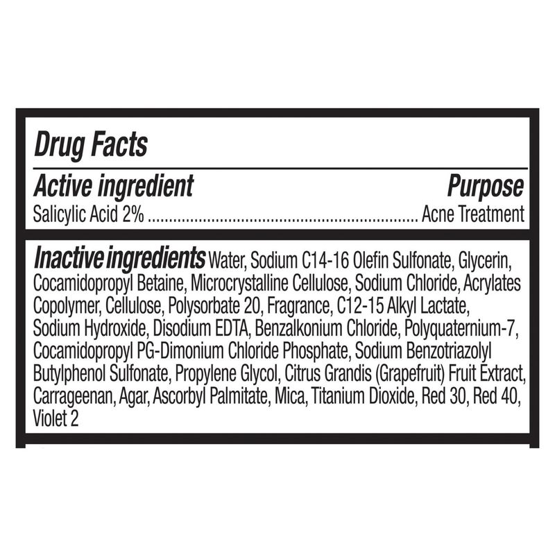 Neutrogena Oil-Free Acne Wash Pink Grapefruit Foaming Scrub, 2.0 fl oz