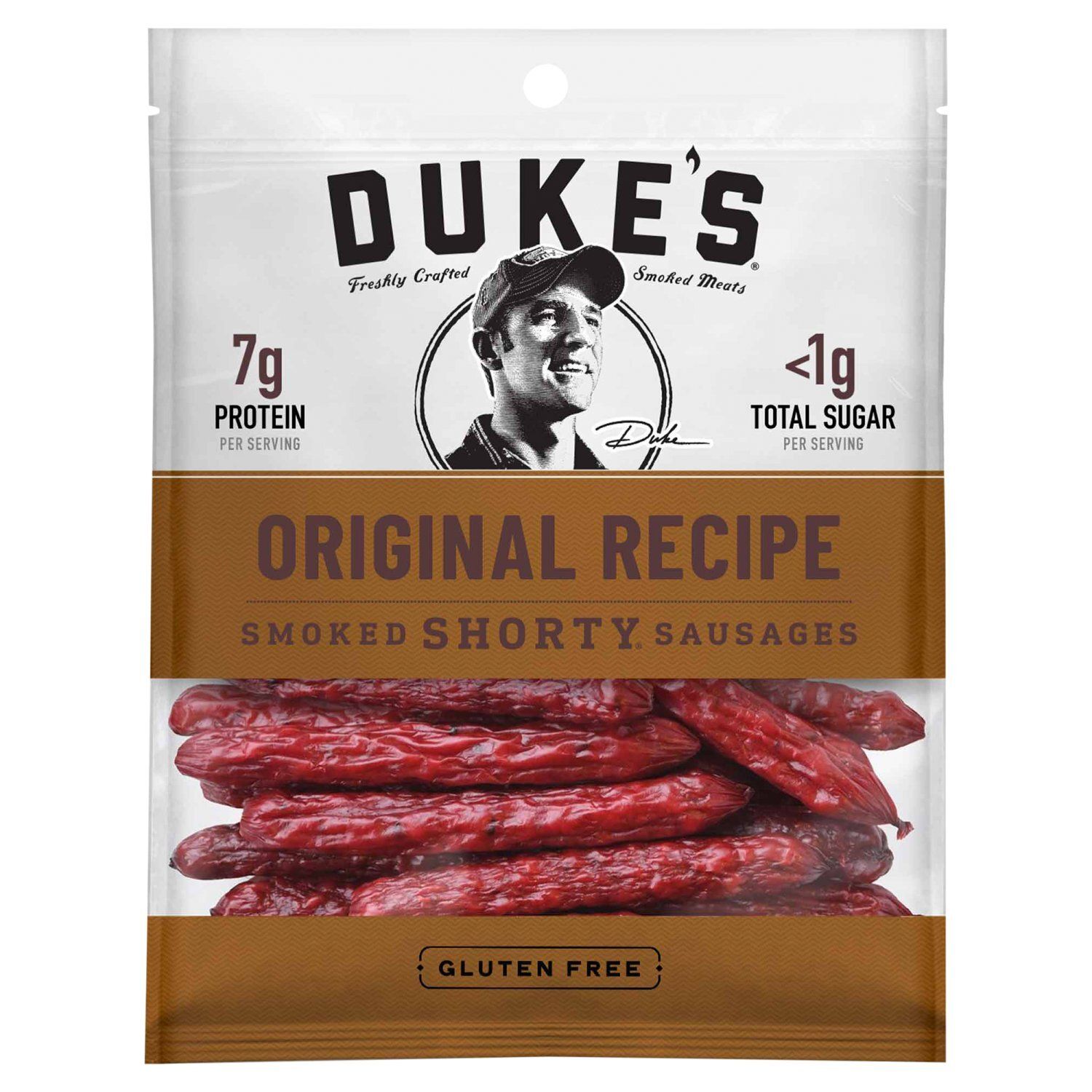 Duke's Original Recipe Smoked Shorty Sausages, 5 oz