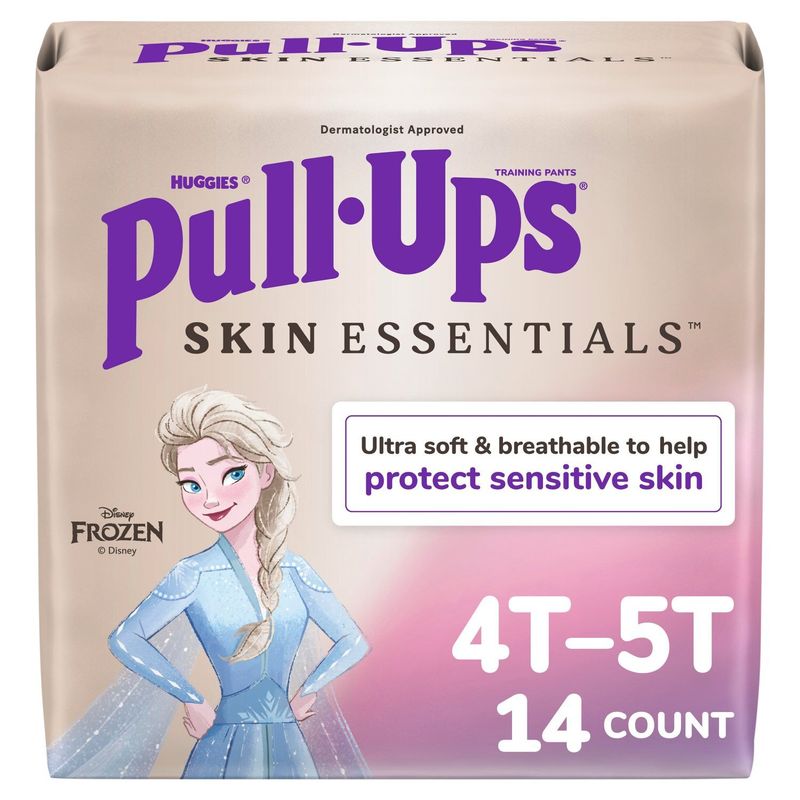 Huggies Pull-Ups Skin Essentials Disney Frozen Potty Training Pants, Size 4T-5T, 38-50 lbs, 14 count
