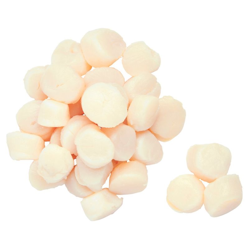 Farm Raised Bay Scallops, Previously Frozen