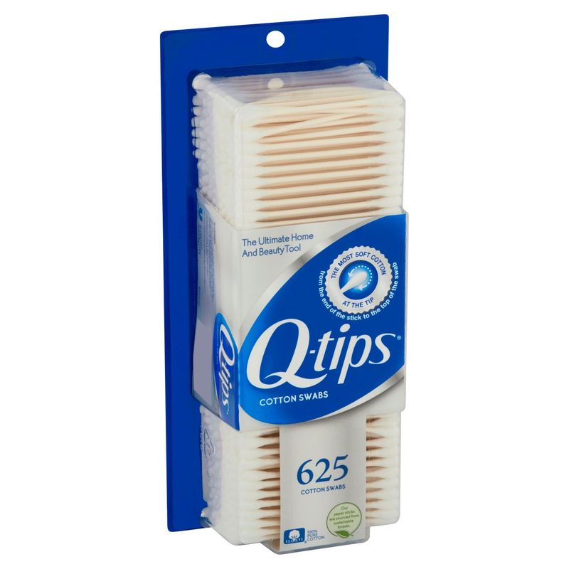 Q-tips Cotton Swabs, 625 count