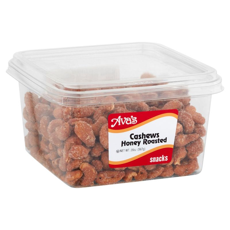 Ava's Cashews Honey Roasted Snacks, 20 oz