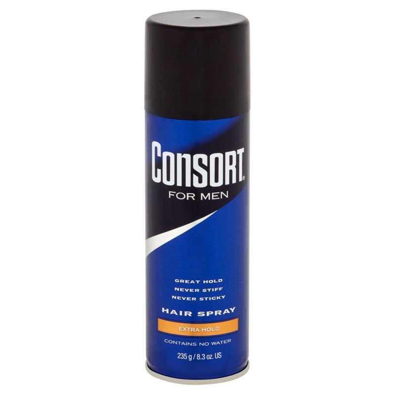 Consort Extra Hold Hair Spray for Men, 8.3 oz