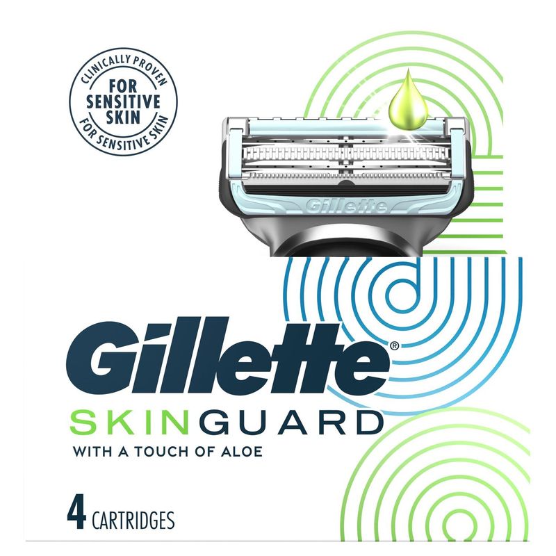 Gillette Skinguard Cartridges, 4 count