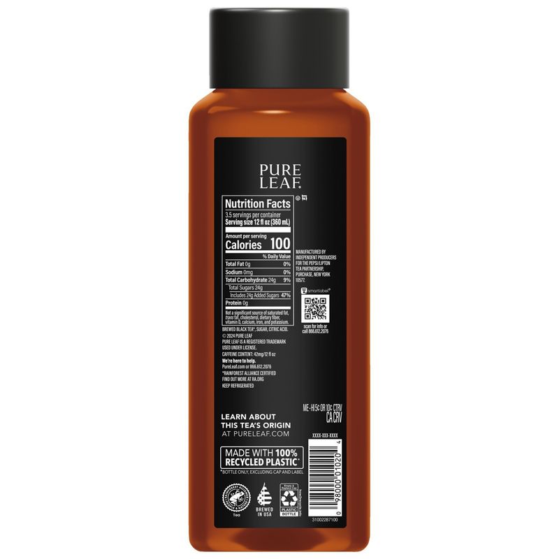 Pure Leaf Real Brewed Tea Sweet Assam Black 42 Fl Oz