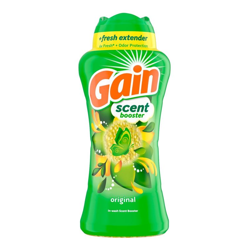 Gain In-Wash Laundry Scent Booster, Original Scent, 24.0 OZ, Fresh Extender + Odor Protection