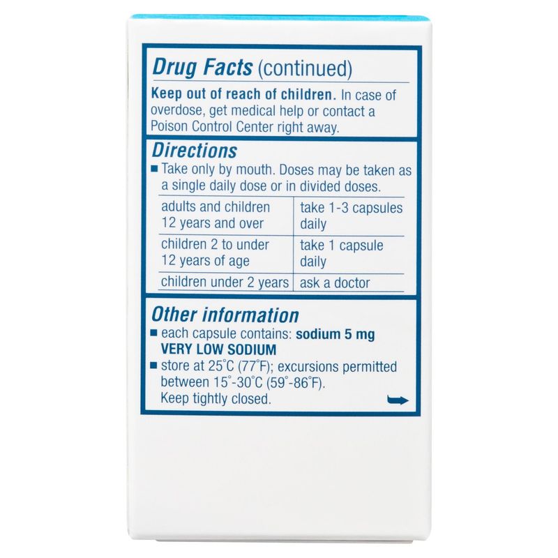 Colace Regular Strength Stool Softener 100mg, 30 Capsules