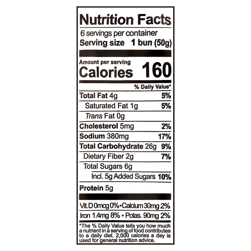 Euro Classic Everything Brioche Burger Buns, 10.58 oz