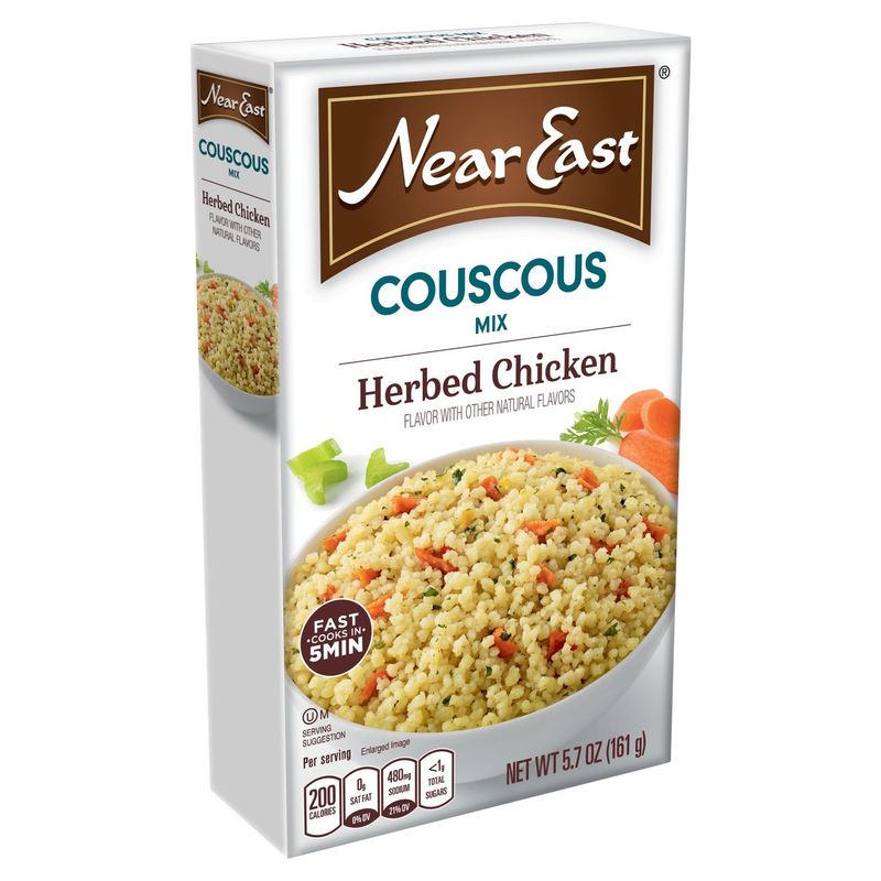 Near East Couscous Mix Herbed Chicken Flavor 5.7 Oz