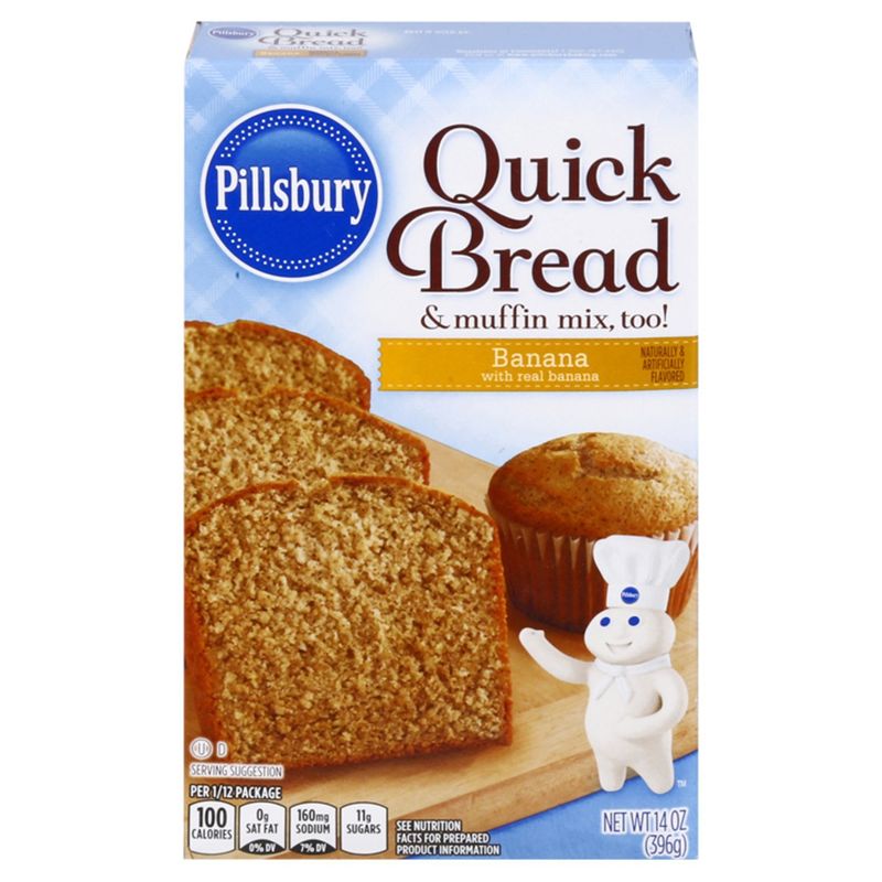 Pillsbury Banana Quick Bread &amp; Muffin Mix, 14 oz