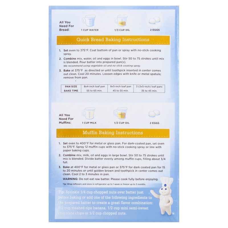 Pillsbury Banana Quick Bread &amp; Muffin Mix, 14 oz