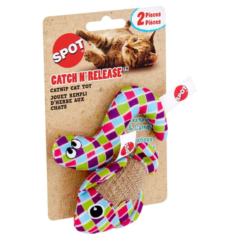 Spot Catch N' Release Catnip Cat Toy, 2 count