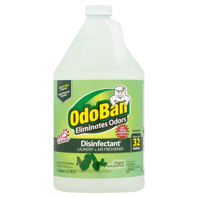 OdoBan Original Eucalyptus Laundry &amp; Air Freshener, 1 gallon