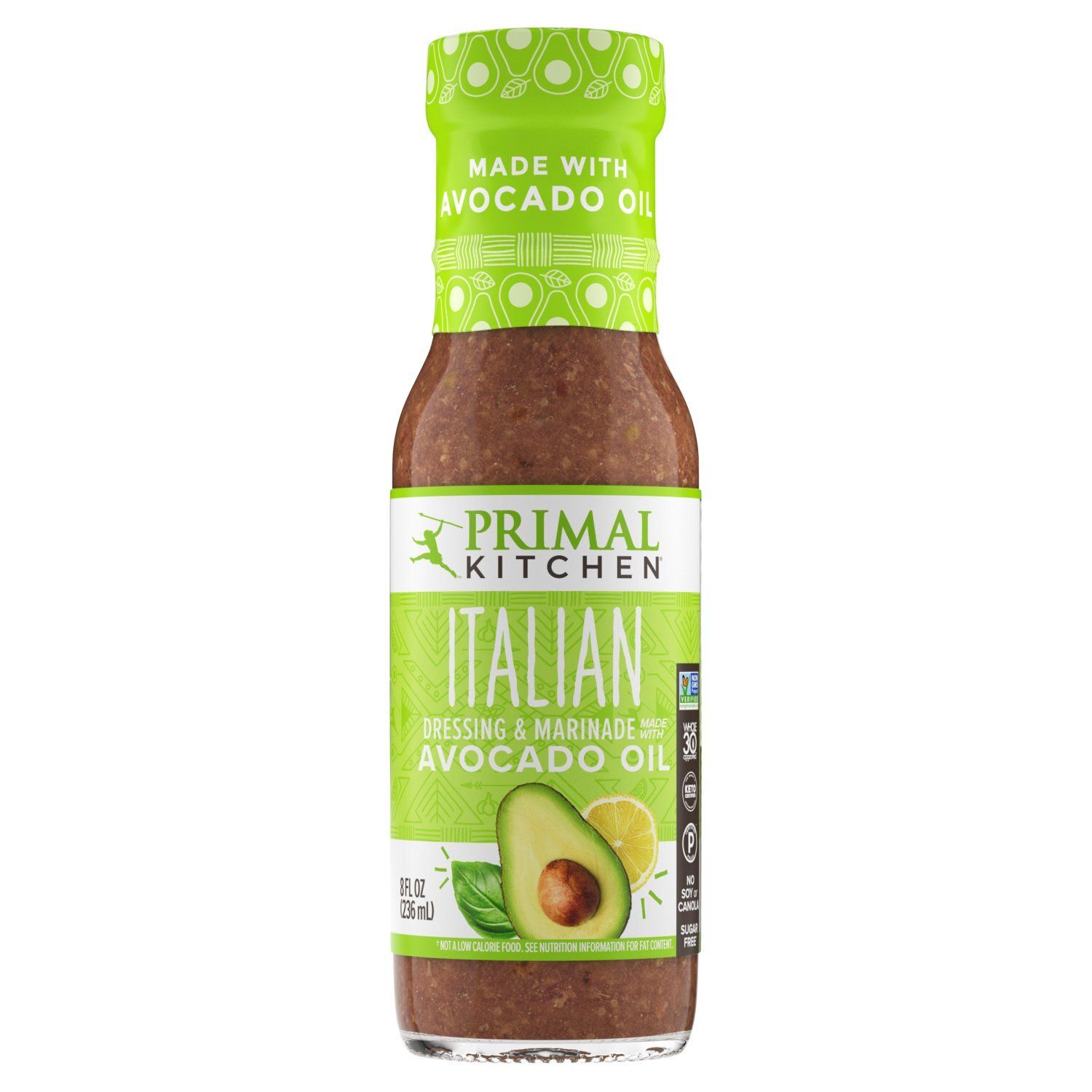 Primal Kitchen Italian Dressing &amp; Marinade, 8 fl oz