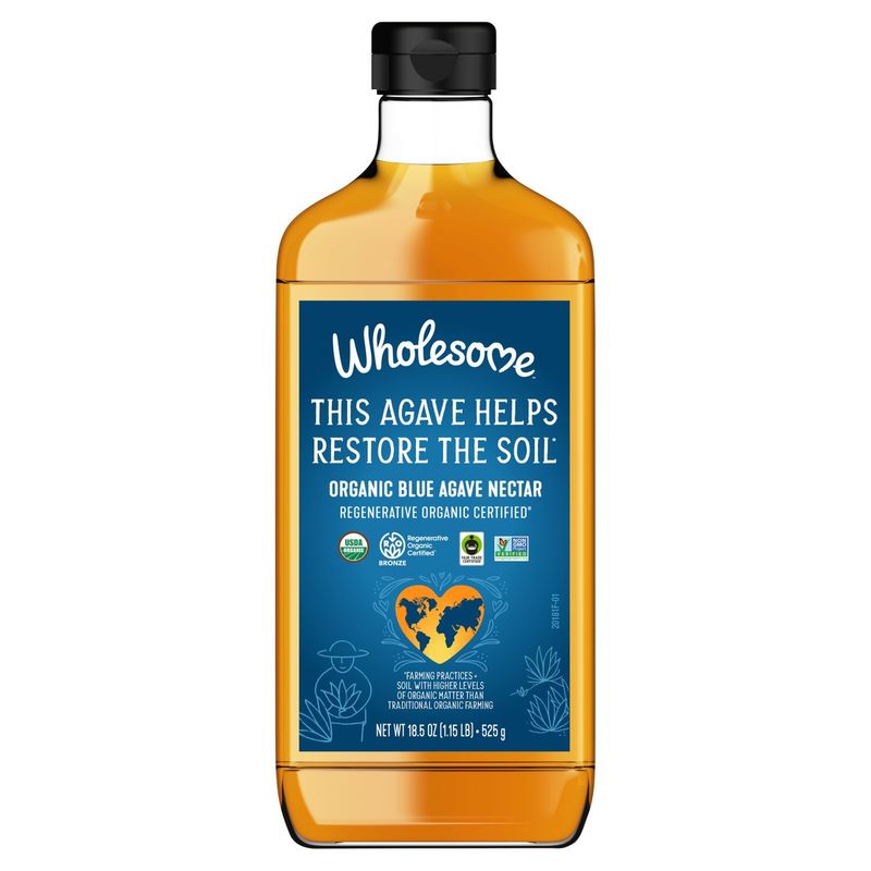 Wholesome Organic Blue Agave Nectar, 18.5 oz